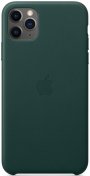 Чохол HiC for iPhone 11 Pro Max - Leather Case Forest Green  (ALC11PMFG)