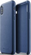Чохол MUJJO for iPhone Xs/X Full Leather Blue  (MUJJO-CS-095-BL)