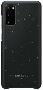 Чохол Samsung for Galaxy S20 G980 - LED Cover Black  (EF-KG980CBEGRU)