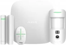  Комплект сигналізації Ajax StarterKit Cam White (000016461)