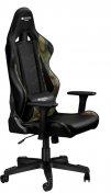 Крісло ігрове Canyon Argama PU шкіра, Al основа, Black/Camo