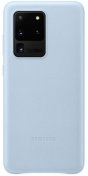 Чохол Samsung for Galaxy S20 Ultra G988 - Leather Cover Sky Blue  (EF-VG988LLEGRU)