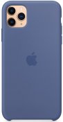 Чохол HiC for iPhone 11 Pro Max - Silicone Case Linen Blue