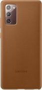 Чохол Samsung for Galaxy Note 20 N980 - Leather Cover Brown  (EF-VN980LAEGRU)