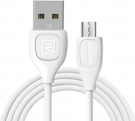Кабель Remax Lesu RC-050m AM / Micro USB 1m White (RC-050M-WHITE)
