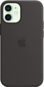 Чохол HiC for iPhone 12 mini - Silicone Case without MagSafe Black