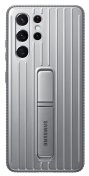 Чохол Samsung for Galaxy S21 Ultra G998 - Protective Standing Cover Light Gray  (EF-RG998CJEGRU)