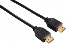 Кабель Hama Ethernet HDMI / HDMI 1.5m Black (00205002)