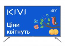 Телевізор LED Kivi 40U600GU (Android TV, Wi-Fi, 3840x2160)