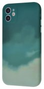 Чохол WAVE for Apple iPhone 11 - Watercolor Case Dark Green/Gray  (31771 Dark Green/Gray)