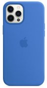 Чохол HiC for iPhone 12 Pro Max - Silicone Case without MagSafe Capri Blue