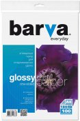 Фотопапір A4 BARVA Everyday глянцевий 180г/м2, 100 аркушів (IP-BAR-CE180-283)