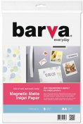 Фотопапір A4 BARVA Everyday матовий магнітний, 5 аркушів (IP-BAR-MAG-AE-T01)