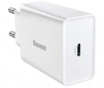 Зарядний пристрій Baseus Speed Mini Quick Charger 20W White (CCFS-SN02)