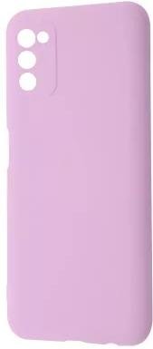 Чохол WAVE for Samsung Galaxy A03S A037 2021 - Colorful Case light purple (33422_black сurrant )