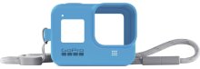 Захисний бокс для камери GoPro Hero8 Blue + ремінець (AJSST-003)