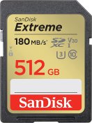 Карта пам'яті SanDisk Extreme V30 Class 10 UHS-I U3 SDXC 512GB (SDSDXVV-512G-GNCIN)