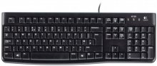 Клавіатура Logitech K120 Ukr Black OEM  (920-002643)