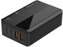 Зарядний пристрій ColorWay Power Delivery 65W Black (CW-CHS040PD-BK)