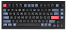 Клавіатура Keychron V1 84 Key Gateron G PRO Brown Hot-Swap Carbon Black 