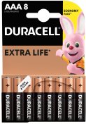 Батарейка Duracell LR03 MN2400 AAA (BL/8)
