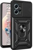 Чохол BeCover for Xiaomi Redmi Note 12 4G - Military Black (709155)