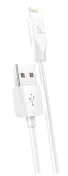 Кабель Hoco X1 Times speed 2.4A AM / Lightning 2m White (6957531032014)