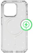 Чохол iTSkins for iPhone 15 Pro Max HYBRID R Spark with MagSafe Transparent  (AP5U-HBSPM-TRSP)