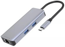 USB-хаб Proove Iron Link 6in1 Silver (HBI700010004)
