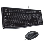  Комплект клавіатура+миша Logitech MK120 US/Ukr Black (920-002563)