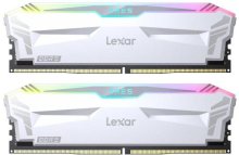 Оперативна пам’ять Lexar Ares RGB White DDR5 2x16GB (LD5EU016G-R6400GDWA)