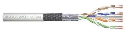 Мережевий кабель Digitus SF-UTP Cat. 6 305m Gray (DK-1633-P-305)