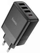 Зарядний пристрій Hoco CC127A Smart 45W Black (CC127A_Black)