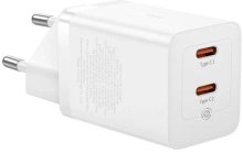 Зарядний пристрій Baseus GaN5 Pro 40W White (CCGP180102)