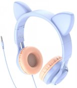 Гарнітура Hoco W36 Cat ear Dream Blue (W36_Dream Blue)