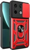 Чохол BeCover for Xiaomi Redmi Note 13 Pro 4G - Military Red (711027)