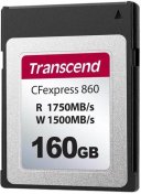 FLASH пам'ять Transcend CFExpress 860 PCIe Gen3 x2 NVMe 160GB (TS160GCFE860)