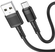 Кабель Hoco X83 2.4A AM/MicroB 1m Black (6931474770882)