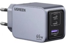 Зарядний пристрій UGREEN Nexode Pro X755 GaN 65W Gray  (25871)