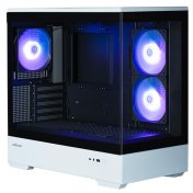 Корпус Zalman P30 Black/White with window  (P30BW)