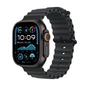 Смарт годинник Apple Watch Ultra 2 2024 49mm Black Titanium Case with Black Ocean Band (MX4P3)