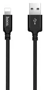 Кабель Hoco X14 1.7A AM / Lightning 2m Black (6957531062882)