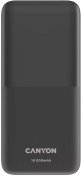 Батарея універсальна Canyon PB-1010 10000mAh 22.5W Black  (CNE-CPB1010B)