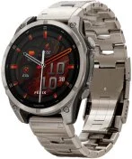 Смарт годинник Garmin Fenix 8 - 47 mm Amoled Sapphire Titanium with Vented titanium bracelet (010-02904-40)