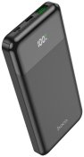 Батарея універсальна Hoco J102 Cool figure 10000mAh 20W Black  (6931474783608)