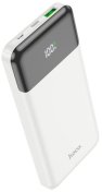 Батарея універсальна Hoco J102 Cool figure 20000mAh 20W White  (6931474783615)