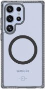 Чохол iTSkins for Samsung S25 Ultra - HYBRID R with MagSafe Smoke (SGZU-HMACR-SMOK)