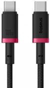 Кабель Baseus Dura Series 100W Type-C / Type-C 1m Black/Red (P10377803U01-01)