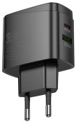 Зарядний пристрій Hoco CS63A Bright 65W Black  (6942007638470)