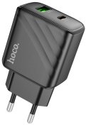 Зарядний пристрій Hoco CS23A Sunlight PD QC3.0 30W Black  (6942007609944)